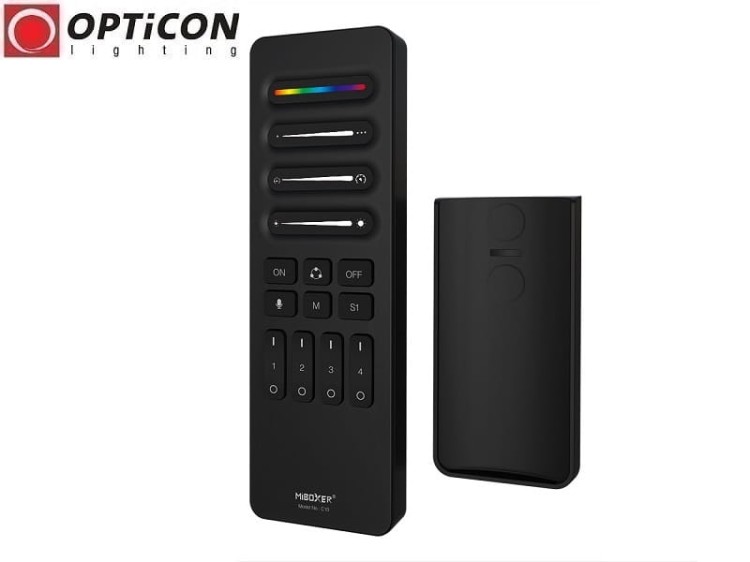 Pilot Cyfrowych Taśm LED MIBOXER C10 Digital SPI Mono / CCT / RGB / RGBW Radiowy 2,4G 4x Strefowy