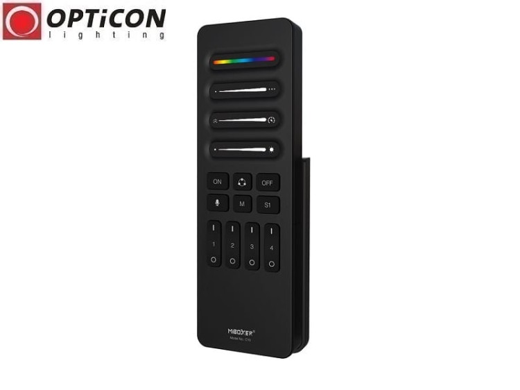 Pilot Cyfrowych Taśm LED MIBOXER C10 Digital SPI Mono / CCT / RGB / RGBW Radiowy 2,4G 4x Strefowy