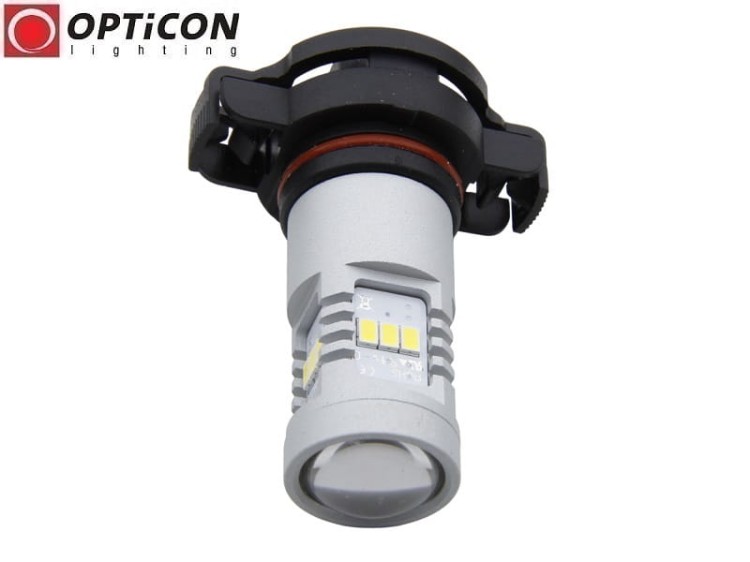 Żarówka Led Ps19W PSx24W 12V DC SMD 3020 Biały Zimny 6000K CANBUS OPTICON PREMIUM