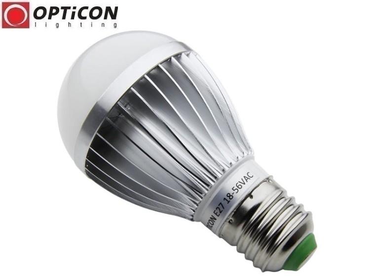 Żarówka Led GLOBE 7W E27 24V AC / DC 12x SMD 5630 500lm Biały Zimny 6000K