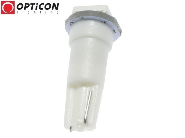 Żarówka Led W1,2W T5 R5 12V DC 1x SMD5050 Biały Ciepły 3000K