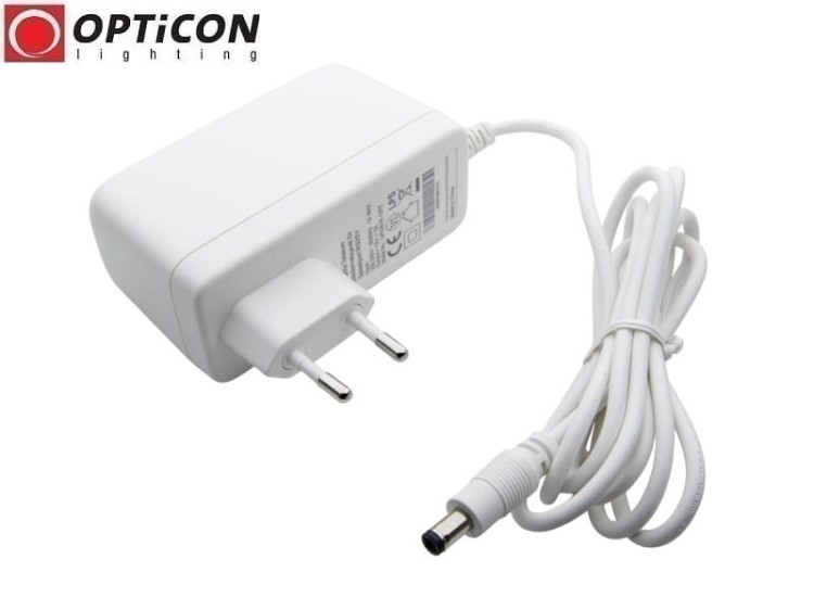 Zasilacz OPTICON 12V 3A 36W do Taśm Led z 230V do 12V Wtyczkowy Biały