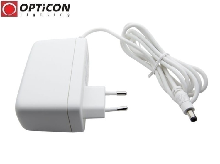 Zasilacz OPTICON 12V 3A 36W do Taśm Led z 230V do 12V Wtyczkowy Biały