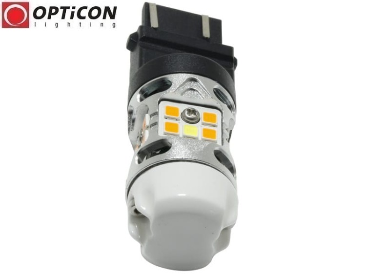 Żarówka Led P27/7W 3157CK 20x SMD 3030 DUAL COLOR 4/16 CW OPTICON PREMIUM
