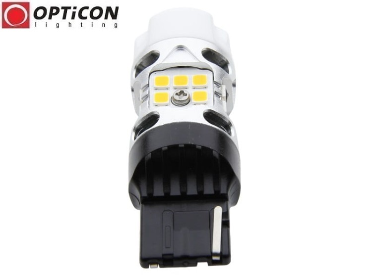 Żarówka Led Wy21W T20 7440 12V SMD3030 POMARAŃCZOWY CANBUS OPTICON PREMIUM