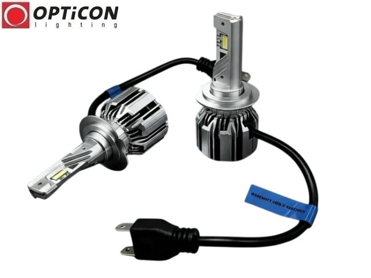 Dacia Duster I - Światła mijania LED H7 12V DC 6500K OPTICON PREMIUM - zestaw 2 sztuki