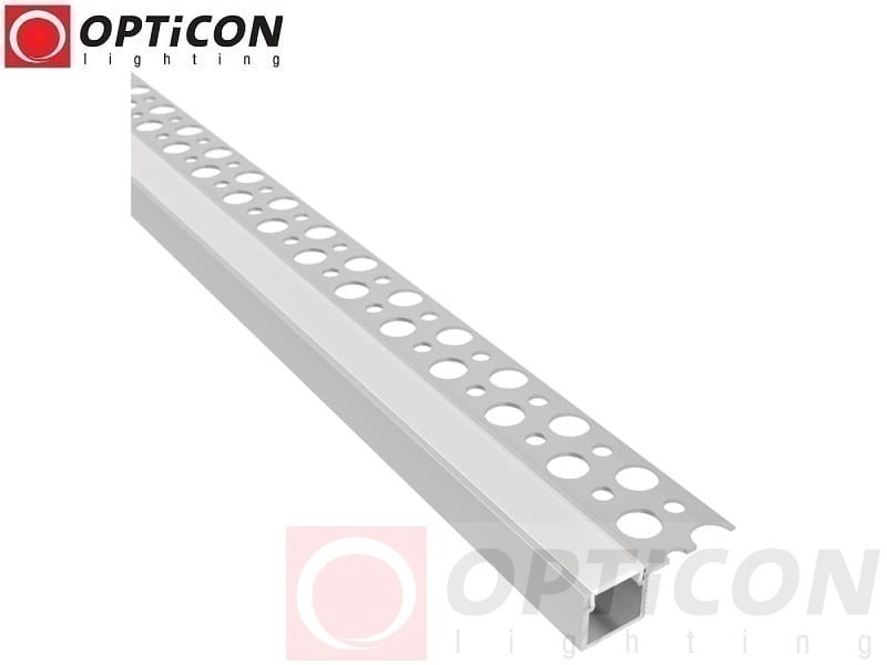 Profil LED GK Slim Single Srebrny aluminium anodowane - 200 cm