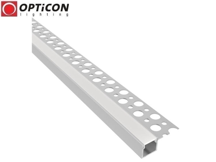 Profil LED GK Slim Single Srebrny aluminium anodowane - 200 cm