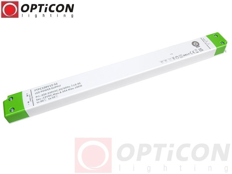 Zasilacz LED POS FTPC-100-12V-S2 12V 100W 8,33A IP20
