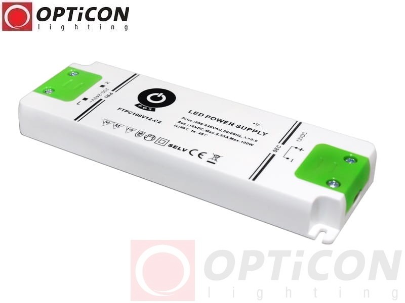 Zasilacz LED POS FTPC-100-12V-C2 12V 100W 8,33A IP20