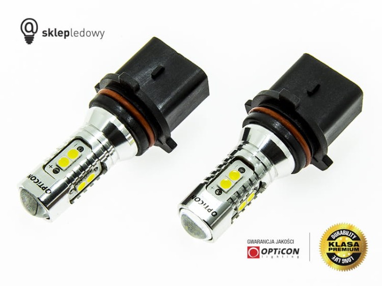 Mitsubishi Outlander III - Światła do jazdy dziennej LED DRL P13W OPTICON Standard - Zestaw 2 żarówki