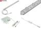 Lampa Smugowa LED IP67 50cm 14W 10x60st 9x SMD3030 Biały Zimny 6000K z zasilaczem 230V