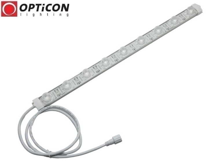 Lampa Smugowa LED IP67 50cm 14W 10x60st 9x SMD3030 Biały Zimny 6000K z zasilaczem 230V