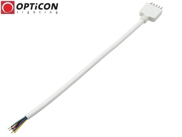 Konektor do Taśm Led RGBW 12mm 5pin - złącze męskie