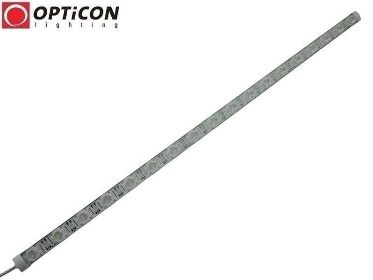 Lampa Liniowa LED IP67 100cm 28W 10x60st 18x SMD3030 Biała Ciepła 3000K z zasilaczem 230V