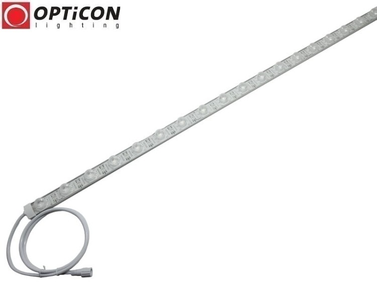 Lampa Liniowa LED IP67 100cm 28W 10x60st 18x SMD3030 Biała Neutralna 4000K z zasilaczem 230V