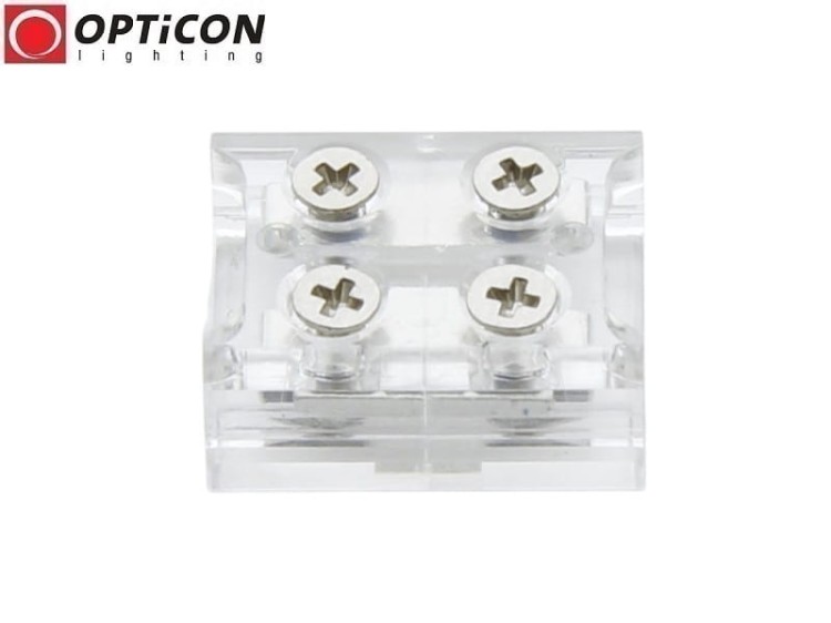 Konektor Taśm LED 10mm Skręcany Premium - Połączenie taśma-taśma