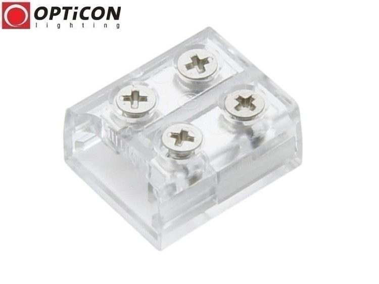 Konektor Taśm LED 10mm Skręcany Premium - Połączenie taśma-przewód