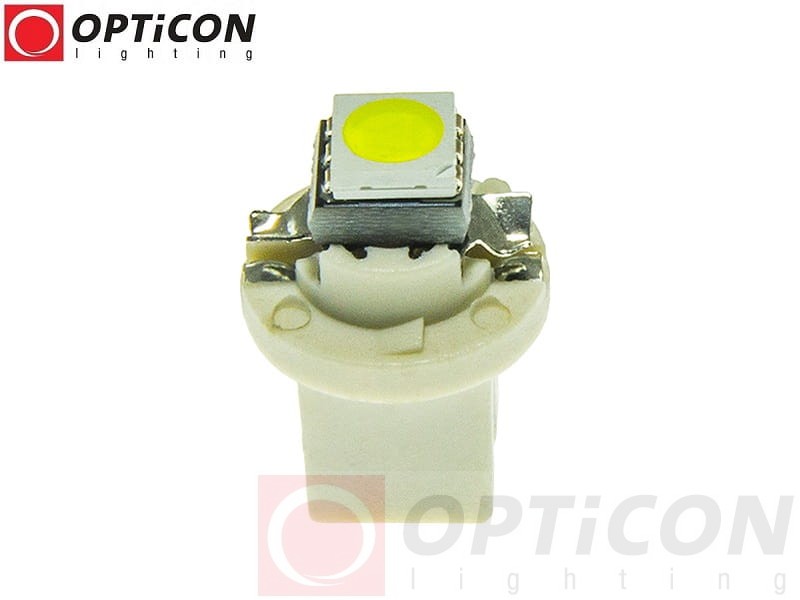 Żarówka Led Bx8.4d / Bx8.5d T5 W1,2W W2W 12V DC 1x SMD5050 Kolor Zielony