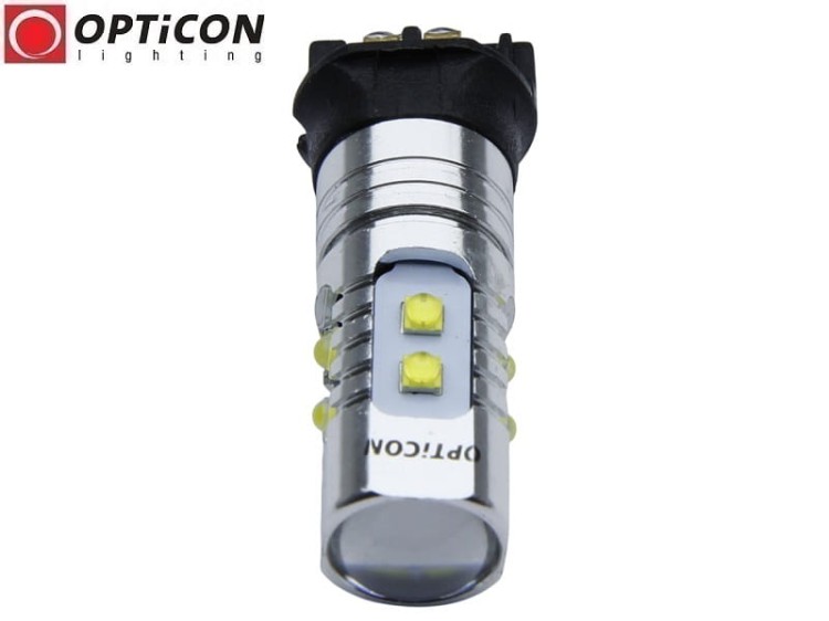 Żarówka Led PW24W 12V DC 10x CREE Biały Zimny 6000K OPTICON PREMIUM
