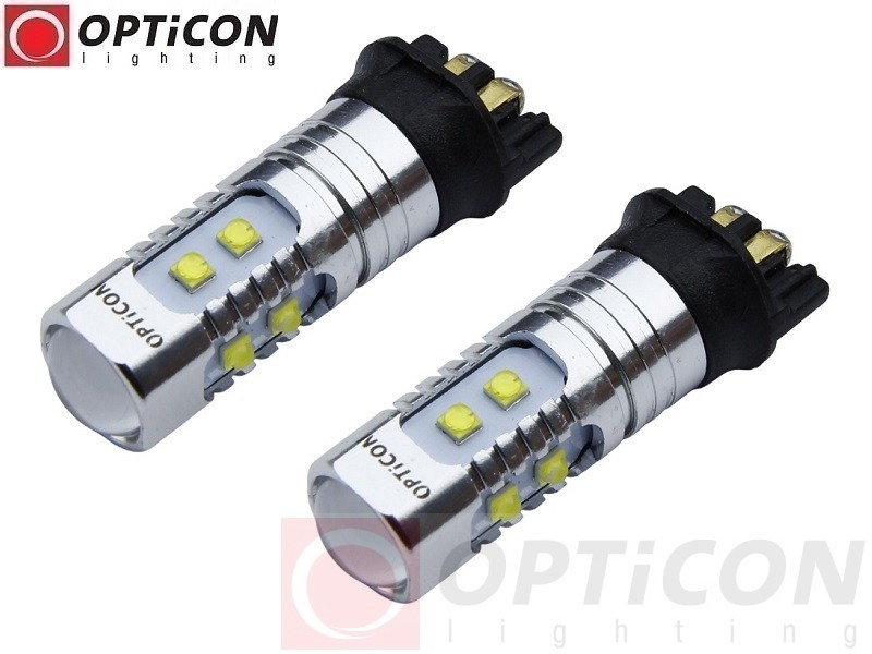 Skoda Superb III - Światła do jazdy dziennej LED DRL Pw24W OPTICON Standard - Zestaw 2 żarówki