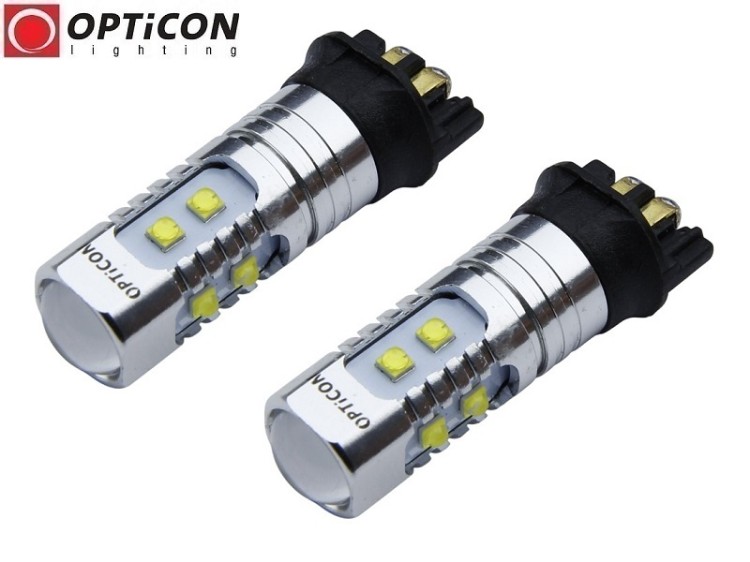 Skoda Superb III - Światła do jazdy dziennej LED DRL Pw24W OPTICON Standard - Zestaw 2 żarówki