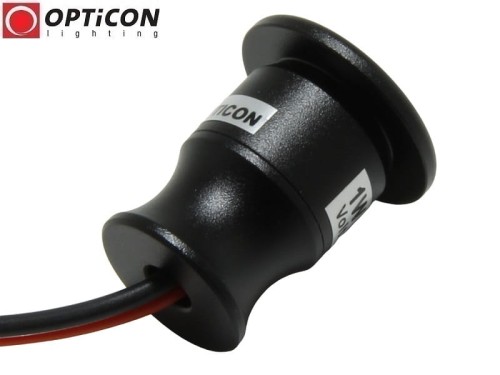Moduł LED 1W 24V DC 60st IP65 Biały Ciepły 3000K OPTICON - Obudowa Czarna