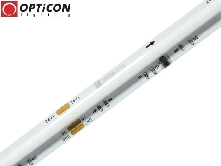 Taśma LED 24V COB 2880 SMD 11mm IP65 18W Wielokolorowa RGB Cyfrowa Digital SPI WS2811
