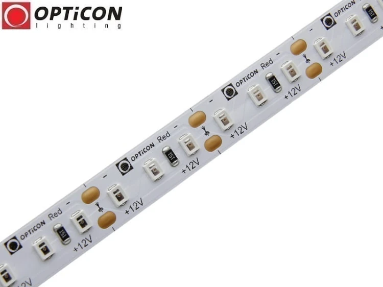 Taśma LED 12V 600 SMD 2835 10mm IP20 19,2W/m Kolor Żółty OPTICON PREMIUM