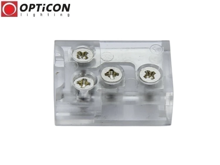 Konektor Taśm LED 8mm Skręcany Premium - Połączenie Kąt 90 stopni