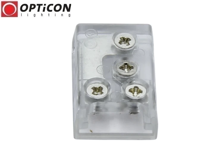 Konektor Taśm LED 10mm Skręcany Premium - Połączenie Kąt 90 stopni