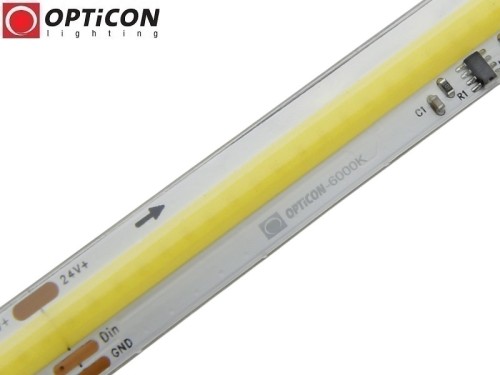 Taśma LED 24V COB 1800 SMD 11mm IP65 12W/m Biały Zimny 6000K Cyfrowa Digital SPI WS2811