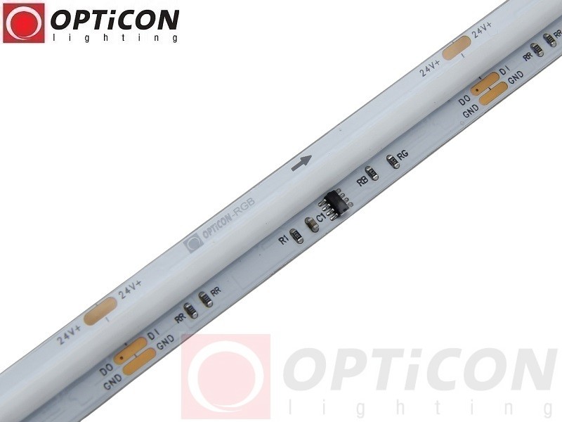 Taśma LED 24V COB 2880 SMD 11mm IP65 18W Wielokolorowa RGB Cyfrowa Digital SPI WS2811