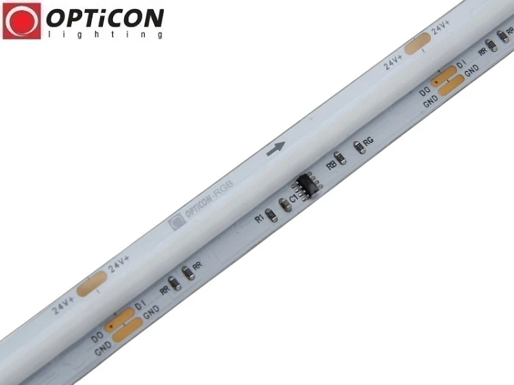 Taśma LED 24V COB 2880 SMD 11mm IP65 18W Wielokolorowa RGB Cyfrowa Digital SPI WS2811