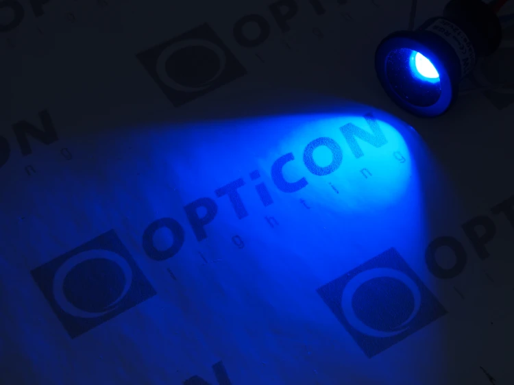 Moduł LED 1W 12V DC 60st IP65 Wielokolorowy RGB OPTICON - Obudowa Czarna