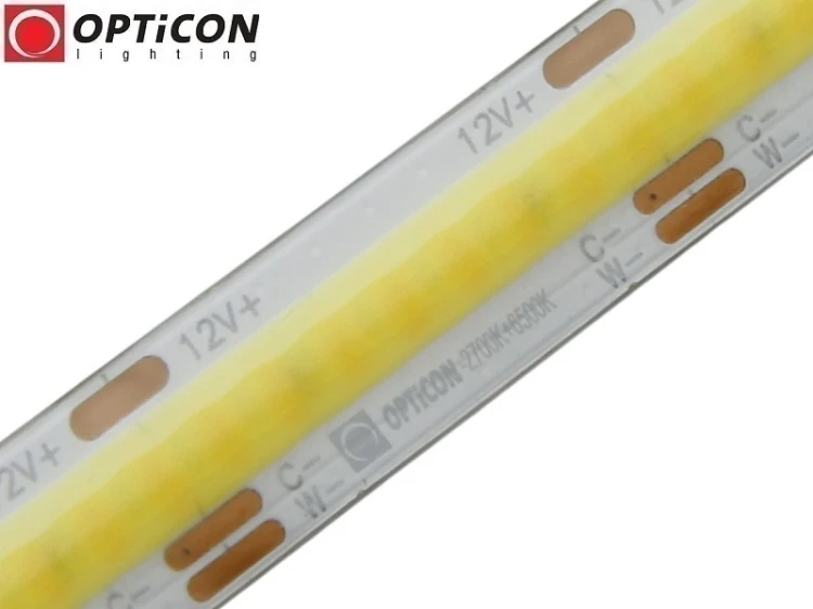 Taśma LED 12V COB 3040 SMD 11mm IP65 14W Multiwhite CCT 2700K 6500K OPTICON PREMIUM