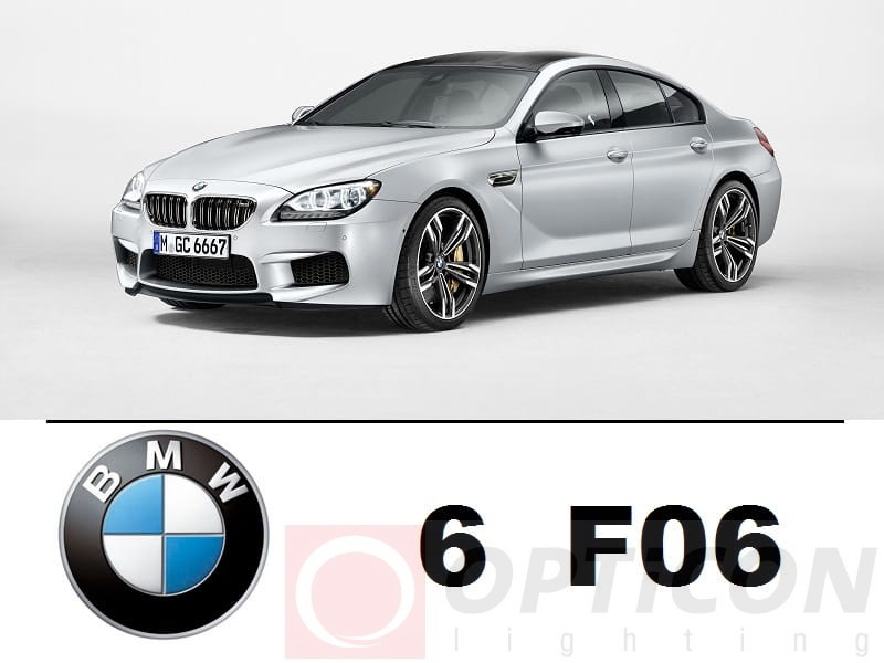  BMW 6 F06 - Zestaw oświetlenie kabiny LED Standard - 18 żarówek
