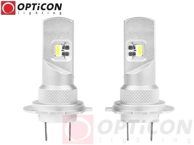 Żarówki Samochodowe LED H7 H18 12W 6000K 12V 24V DC OPTICON PREMIUM