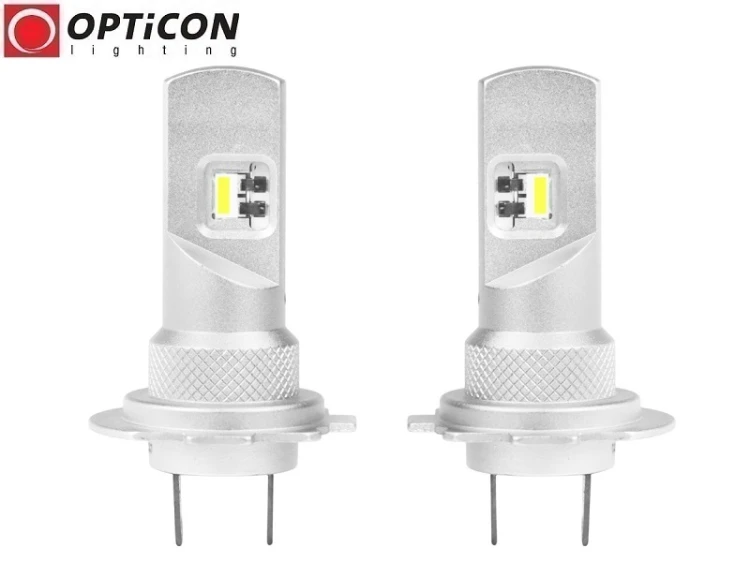 Żarówki Samochodowe LED H7 H18 12W 6000K 12V 24V DC OPTICON PREMIUM