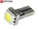 Żarówka Led W1,2W T5 R5 1x SMD5050 12V Biały Zimny 6000K