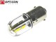 Żarówka Led H6W Bax9s 4x SMD3030 12V Biały Zimny 6000K OPTICON PREMIUM