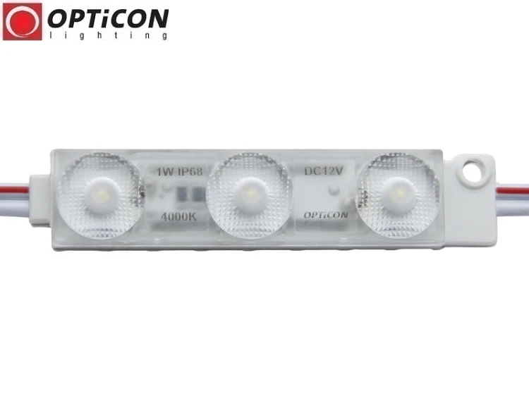 Moduł LED 12V 1W IP68 175st 3x SMD2835 Biały Neutralny 4000K