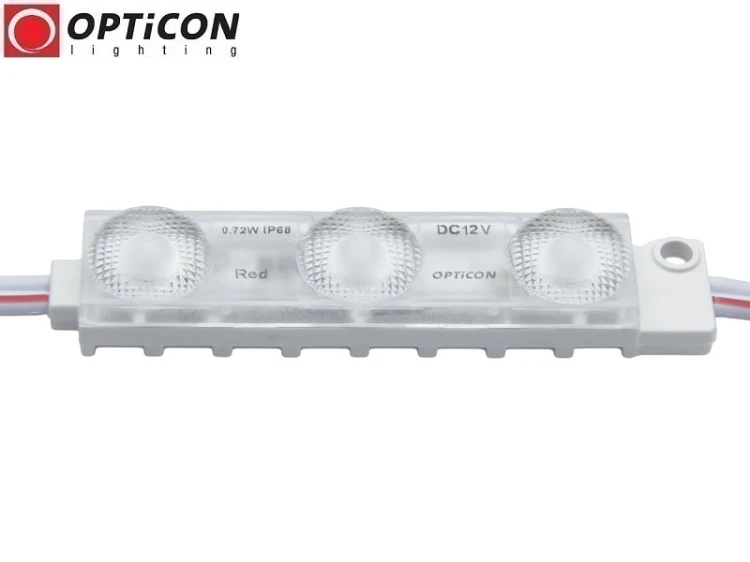 Moduł LED 12V 0,72W IP68 175st 3x SMD2835 Czerwony