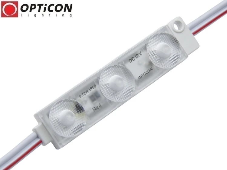 Moduł LED 12V 1W IP68 175st 3x SMD2835 Zielony