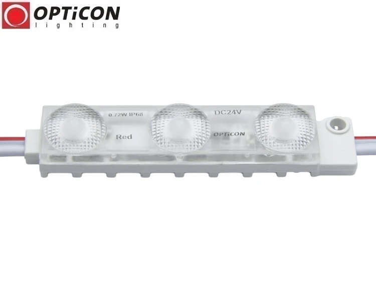 Moduł LED 24V 1W IP68 175st 3x SMD2835 Czerwony