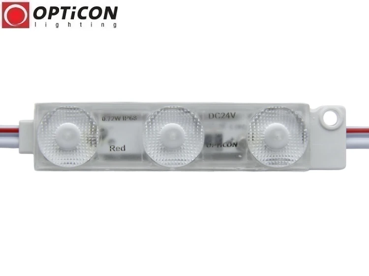 Moduł LED 24V 1W IP68 175st 3x SMD2835 Niebieski