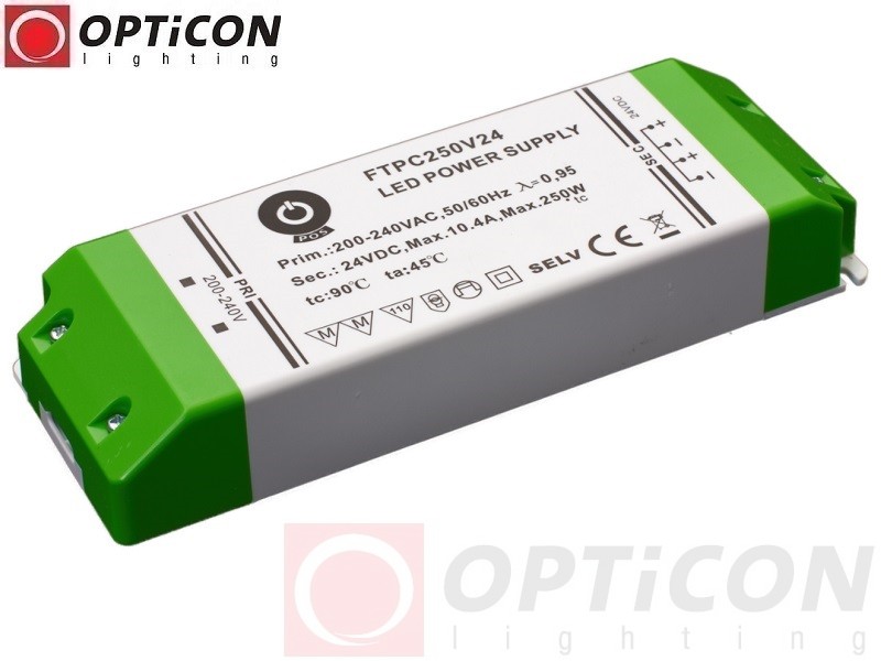 Zasilacz LED POS FTPC-250-24V 24V DC 250W 10,4A IP20