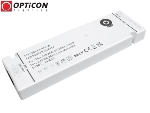 Zasilacz LED POS FTPC-60-24V-VFC-W 24V DC 60W 2,5A IP30
