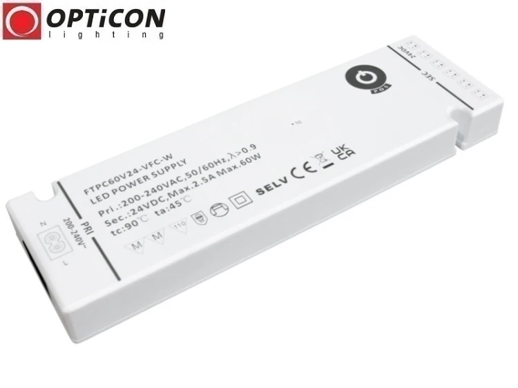 Zasilacz LED POS FTPC-60-24V-VFC-W 24V DC 60W 2,5A IP30