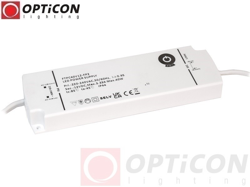 Zasilacz LED POS FTPC-40-12V-FP2 12V DC 40W 3,33A IP44